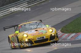 Christopher Brück, Jaap van Lagen, Marc Hennerici Timbuli-Racing, Porsche 911 GT3 R 26-27.04.2013. VLN ADAC ACAS H&R-Cup, Round 3, Nurburgring, Germany.