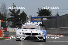 Dirk Müller, Augusto Farfus, BMW Team Schubert, BMW Z4 GT3 26-27.04.2013. VLN ADAC ACAS H&R-Cup, Round 3, Nurburgring, Germany.