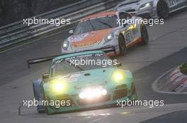 Marcel Fässler, Frank Stippler, Phoenix Racing, Audi R8 LMS Ultra 26-27.04.2013. VLN ADAC ACAS H&R-Cup, Round 3, Nurburgring, Germany.