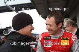 Marcel Fässler, Frank Stippler, Phoenix Racing, Audi R8 LMS Ultra, Portrait 26-27.04.2013. VLN ADAC ACAS H&R-Cup, Round 3, Nurburgring, Germany.