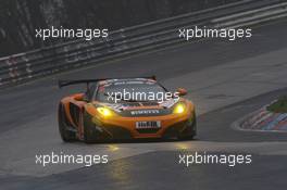 Rudi Adams, Peter Kox, Dörr Motorsport, McLaren MP4-12C GT3 26-27.04.2013. VLN ADAC ACAS H&R-Cup, Round 3, Nurburgring, Germany.