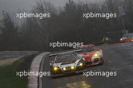 Frank Biela, Luca Ludwig, Roman Rusinov, Phoenix-Racing, Audi R8 LMS Ultra 26-27.04.2013. VLN ADAC ACAS H&R-Cup, Round 3, Nurburgring, Germany.