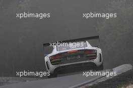 Marcel Fässler, Frank Stippler, Phoenix Racing, Audi R8 LMS Ultra 26-27.04.2013. VLN ADAC ACAS H&R-Cup, Round 3, Nurburgring, Germany.