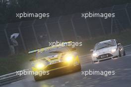 Stefan Mücke, Darren Turner, Aston Martin Racing, Aston Martin Vantage V12 GT3 26-27.04.2013. VLN ADAC ACAS H&R-Cup, Round 3, Nurburgring, Germany.