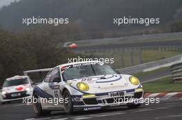 Christian Menzel, Wolfgang Kohler, Manthey-Racing, Porsche 911 GT3 Cup 26-27.04.2013. VLN ADAC ACAS H&R-Cup, Round 3, Nurburgring, Germany.