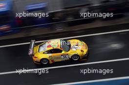 Christopher Brück, Jaap van Lagen, Marc Hennerici Timbuli-Racing, Porsche 911 GT3 R 26-27.04.2013. VLN ADAC ACAS H&R-Cup, Round 3, Nurburgring, Germany.