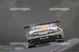 Nicki Thiim, Christian Bracke, Black Falcon, Mercedes-Benz SLS AMG GT3 	 26-27.04.2013. VLN ADAC ACAS H&R-Cup, Round 3, Nurburgring, Germany.