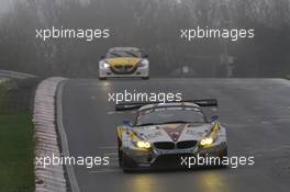 Bas Leinders, Richard Göransson, BMW Sports Trophy Team Marc VDS, BMW Z4 GT3 26-27.04.2013. VLN ADAC ACAS H&R-Cup, Round 3, Nurburgring, Germany.