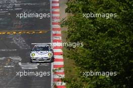 Christian Menzel, Wolfang Kohler, Manthey Racing, Porsche 911 GT3 Cup 20.07.2013. VLN ADAC Reinoldus-Langstreckenrennen, Round 5, Nurburgring, Germany.