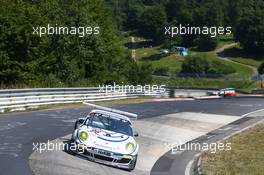 Christian Menzel, Wolfang Kohler, Manthey Racing, Porsche 911 GT3 Cup 20.07.2013. VLN ADAC Reinoldus-Langstreckenrennen, Round 5, Nurburgring, Germany.