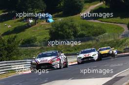 Wolfgang Weber, Rickard Nilsson, Norbert Bermes, Avia Racing, Aston Martin Vantage V8 20.07.2013. VLN ADAC Reinoldus-Langstreckenrennen, Round 5, Nurburgring, Germany.