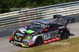 Christoph Breuer, Elmar Deegener, Dieter Schmidtmann, Raeder Motorsport, Audi TT-RS 20.07.2013. VLN ADAC Reinoldus-Langstreckenrennen, Round 5, Nurburgring, Germany.