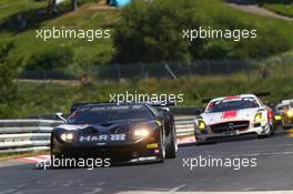 Artur Deutgen, Jürgen Alzen, Jürgen Alzen Motorsport, Ford GT 20.07.2013. VLN ADAC Reinoldus-Langstreckenrennen, Round 5, Nurburgring, Germany.