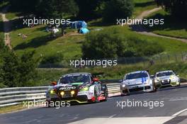 Christoph Breuer, Elmar Deegener, Dieter Schmidtmann, Raeder Motorsport, Audi TT-RS 20.07.2013. VLN ADAC Reinoldus-Langstreckenrennen, Round 5, Nurburgring, Germany.