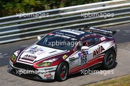 Wolfgang Weber, Rickard Nilsson, Norbert Bermes, Avia Racing, Aston Martin Vantage V8 20.07.2013. VLN ADAC Reinoldus-Langstreckenrennen, Round 5, Nurburgring, Germany.