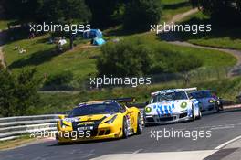 Christian Kohlhaase, Carsten Struwe, Mike Järger, GT Corse, Ferrari F458 20.07.2013. VLN ADAC Reinoldus-Langstreckenrennen, Round 5, Nurburgring, Germany.