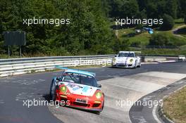 Markus Palttala, Jos Menten, RaceUnion Team Teichmann, Porsche 911 GT3 Cup 20.07.2013. VLN ADAC Reinoldus-Langstreckenrennen, Round 5, Nurburgring, Germany.