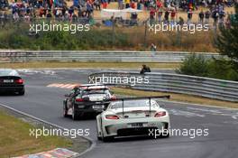 Stuart Leonard, Paul Wilson, Fortec Motorsport, Mercedes-Benz SLS AMG GT3 24.08.2013. LN ADAC Ruhr-Pokal-Rennen, Round 6, Nurburgring, Germany.