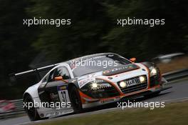 Frank Stippler, Marc Basseng, Roman Rusinov, PHOENIX RACING, Audi R8 LMS ultra 24.08.2013. LN ADAC Ruhr-Pokal-Rennen, Round 6, Nurburgring, Germany.