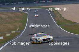 Michael Zehe, Marko Hartung, Nico Bastian, ROWE RACING, Mercedes-Benz SLS AMG GT3 24.08.2013. LN ADAC Ruhr-Pokal-Rennen, Round 6, Nurburgring, Germany.
