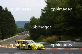 Nick Tandy, Jochen Krumbach, Manthey Racing, Porsche 911 GT3 RSR 24.08.2013. LN ADAC Ruhr-Pokal-Rennen, Round 6, Nurburgring, Germany.