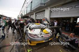 Michael Zehe, Marko Hartung, Nico Bastian, ROWE RACING, Mercedes-Benz SLS AMG GT3 24.08.2013. LN ADAC Ruhr-Pokal-Rennen, Round 6, Nurburgring, Germany.