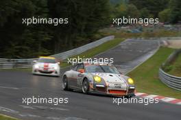 Dominik Brinkmann, Steve Jans, Adam Osieka, GetSpeed Performance, Porsche 911 GT3 Cup 14.07.2013. VLN RCM DMV Grenzlandrennen, Round 7, Nurburgring, Germany.