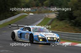 Johannes Stuck, Ferdinandt Stuck, Phoenix Racing, Audi R8 LMS ultra 14.07.2013. VLN RCM DMV Grenzlandrennen, Round 7, Nurburgring, Germany.