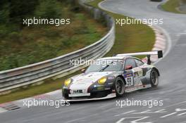 Georg Weiss, Oliver Kainz, Michael Jacbos, Wochenspiegel Team Manthey, Porsche 911 GT3 RSR 24.08.2013. LN ADAC Ruhr-Pokal-Rennen, Round 6, Nurburgring, Germany.