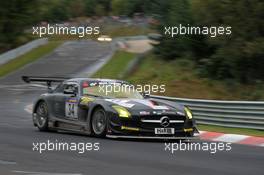 Peter Schmidt, David Horn, Henri Moser, CarCollection Motorsport, Mercedes-Benz SLS AMG GT3 14.07.2013. VLN RCM DMV Grenzlandrennen, Round 7, Nurburgring, Germany.