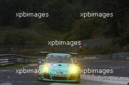 Martin Ragginger, Sebastian Asch, Falken Motorsport, Porsche 911 GT3 R 12.10.2013. VLN ROWE DMV 250-Meilen-Rennen, Round 9, Nurburgring, Germany.