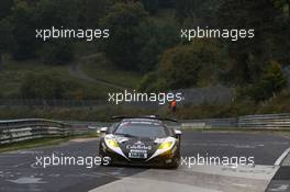 Arno Klasen, Rudi Adams, Dörr Motorsport, McLaren MP4-12C GT3 12.10.2013. VLN ROWE DMV 250-Meilen-Rennen, Round 9, Nurburgring, Germany.