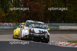 Tim Groneck, Dirk Groneck, Groneck Motorsport, Renault Clio 26.10.2013. VLN DMV Munsterlandpokal, Round 10, Nurburgring, Germany.