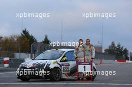 Tim Groneck, Dirk Groneck, Groneck Motorsport, Renault Clio 26.10.2013. VLN DMV Munsterlandpokal, Round 10, Nurburgring, Germany.