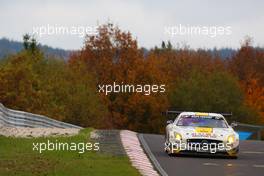 Nico Bastian, Jan Seyffarth, Rowe Racing, Mercedes Benz SLS AMG GT3 26.10.2013. VLN DMV Munsterlandpokal, Round 10, Nurburgring, Germany.