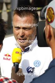 Jost Capito, Head of Volkswagen Motorsport 22.08.2013. World Rally Championship, Rd 9, Rally Germany, Trier, Germany.