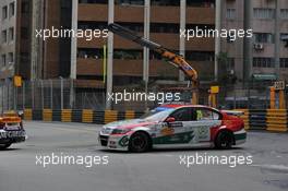 Race1, Mehdi Bennani (MAR) BMW E90 320 TC, Proteam Racing 17.11.2013. World Touring Car Championship, Rounds 23 and 24, Macau, China.