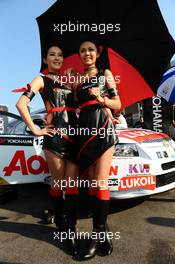 Qualifying, Girls 15.11.2013. World Touring Car Championship, Rounds 23 and 24, Macau, China.