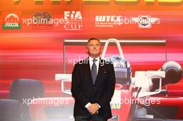 Prize ceremony, Marcello Lotti (ITA), WTCC General Manager 17.11.2013. World Touring Car Championship, Rounds 23 and 24, Macau, China.
