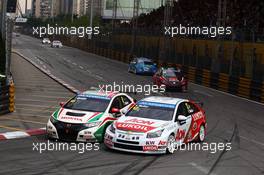 Race 2, Yvan Muller (FRA), Chevrolet Cruze 1.6T, RML 17.11.2013. World Touring Car Championship, Rounds 23 and 24, Macau, China.