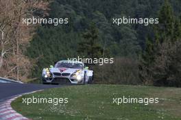 Bas Leinders, Markus Palttala, Nick  Catsburg , Dirk  Adorf , BMW Sports Trophy Team Marc VDS , BMW Z4 GT3   06.04.2014. ADAC Zurich 24 Hours Qualifying Race, Nurburgring, Germany