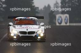 Jens Klingmann, Dominik Baumann, Claudia  Hu¨rtgen ,  , BMW Sports Trophy Team Schubert , BMW Z4 GT3   05.04.2014. ADAC Zurich 24 Hours Qualifying Race, Nurburgring, Germany