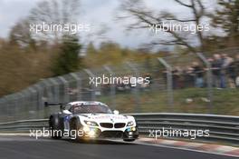 Jens Klingmann, Dominik Baumann, Claudia  Hu¨rtgen ,  , BMW Sports Trophy Team Schubert , BMW Z4 GT3   06.04.2014. ADAC Zurich 24 Hours Qualifying Race, Nurburgring, Germany