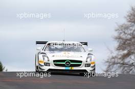 Harold  Primat , Maximilian  Go¨tz ,  ,  , HTP Motorsport , Mercedes-Benz SLS AMG GT3  06.04.2014. ADAC Zurich 24 Hours Qualifying Race, Nurburgring, Germany