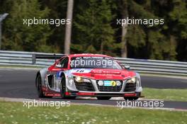 Rahel  Frey , Christian  Frankenhout , Dominique  Bastien , Christian  Bollrath , Audi race experience , Audi R8 GT3 LMS   06.04.2014. ADAC Zurich 24 Hours Qualifying Race, Nurburgring, Germany