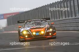 Roman  Rosinov , Stephane  Ortelli , Edward  Sandstro¨m , Nico  Mueller , G Drive Racing , Audi R8 GT3 LMS   05.04.2014. ADAC Zurich 24 Hours Qualifying Race, Nurburgring, Germany