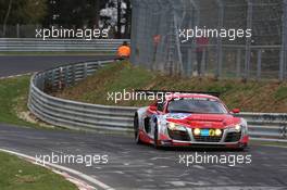 Felix  Baumgartner , Marco Werner, Frank  Biela , Pierre  Kaffer , Audi race experience , Audi R8 GT3 LMS   06.04.2014. ADAC Zurich 24 Hours Qualifying Race, Nurburgring, Germany