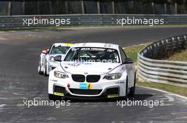 Alexander  Hofmann , Jettro  Bovingdon , Alexander  Mies ,  , BMW Motorsport , BMW M235i Racing   06.04.2014. ADAC Zurich 24 Hours Qualifying Race, Nurburgring, Germany