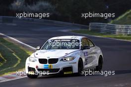 Alexander  Hofmann , Jettro  Bovingdon , Alexander  Mies ,  , BMW Motorsport , BMW M235i Racing   06.04.2014. ADAC Zurich 24 Hours Qualifying Race, Nurburgring, Germany