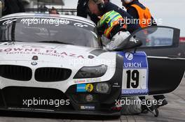 06.04.2014. ADAC Zurich 24 Hours Qualifying Race, Nurburgring, Germany, No 19, Dirk Müller (DE), Dirk Werner (DE), Lucas Luhr (DE), Alexander Sims (GB), No 19, BMW Sports Trophy Team Schubert, BMW Z4 GT3. This image is copyright free for editorial use © BMW AG